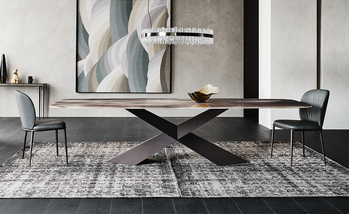 Cattelan Italia Стол Tyron Crystalart от Cattelan Italia — в интерьере