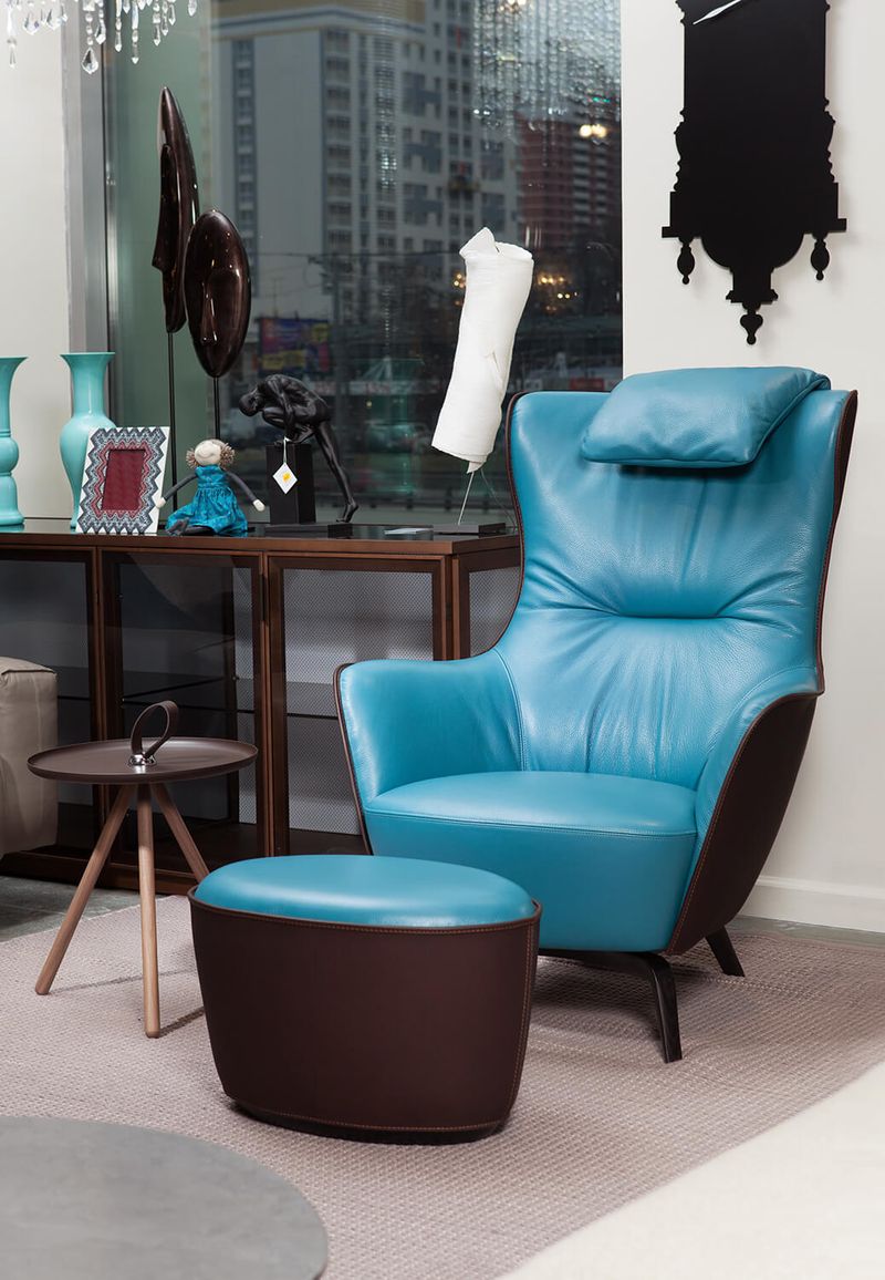 Poltrona Frau Кресло MAMY BLUE/MAMY BLUE SWIVEL от Poltrona Frau — в интерьере
