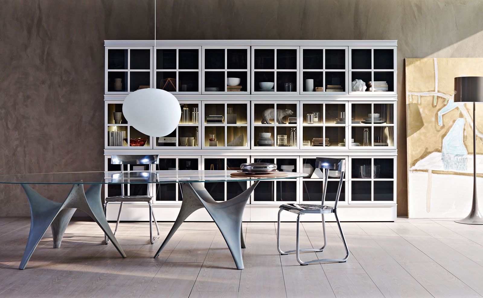 Molteni&C Витрина Piroscafo от Molteni & C — в интерьере