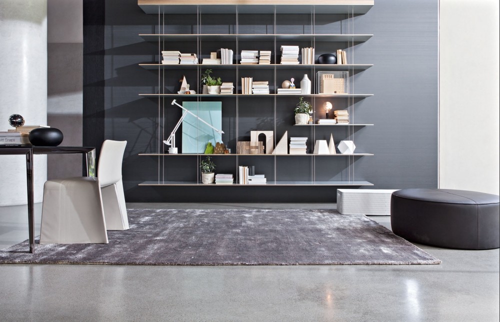 Molteni&C Композиция из стеллажей Graduate от Molteni & C — в интерьере