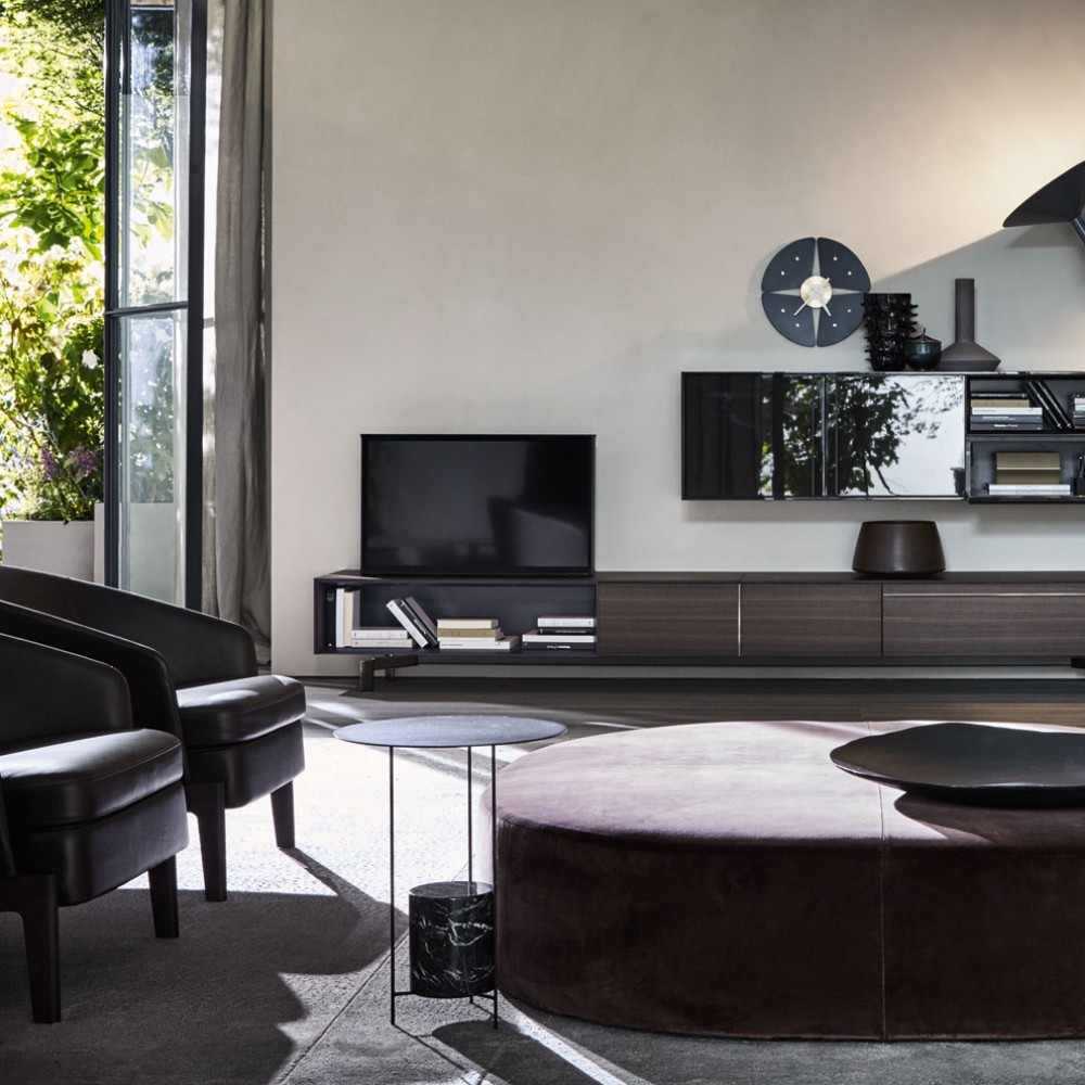 Molteni&C Высокий журнальный столик Panna Cotta от Molteni & C — в интерьере