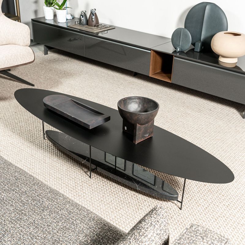 Molteni&C Высокий журнальный столик Panna Cotta от Molteni & C — в интерьере