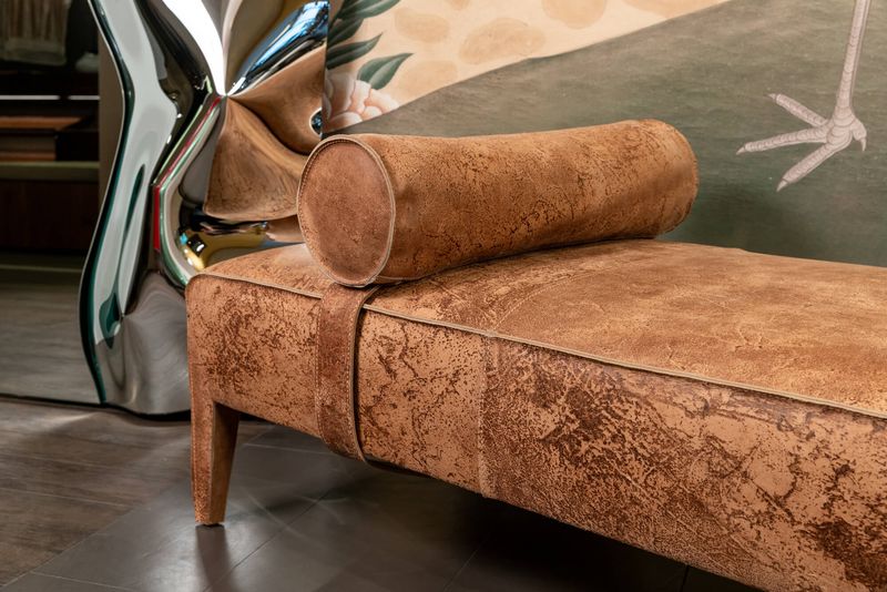 Baxter Банкетка Freud Leather Mali от Baxter — в интерьере
