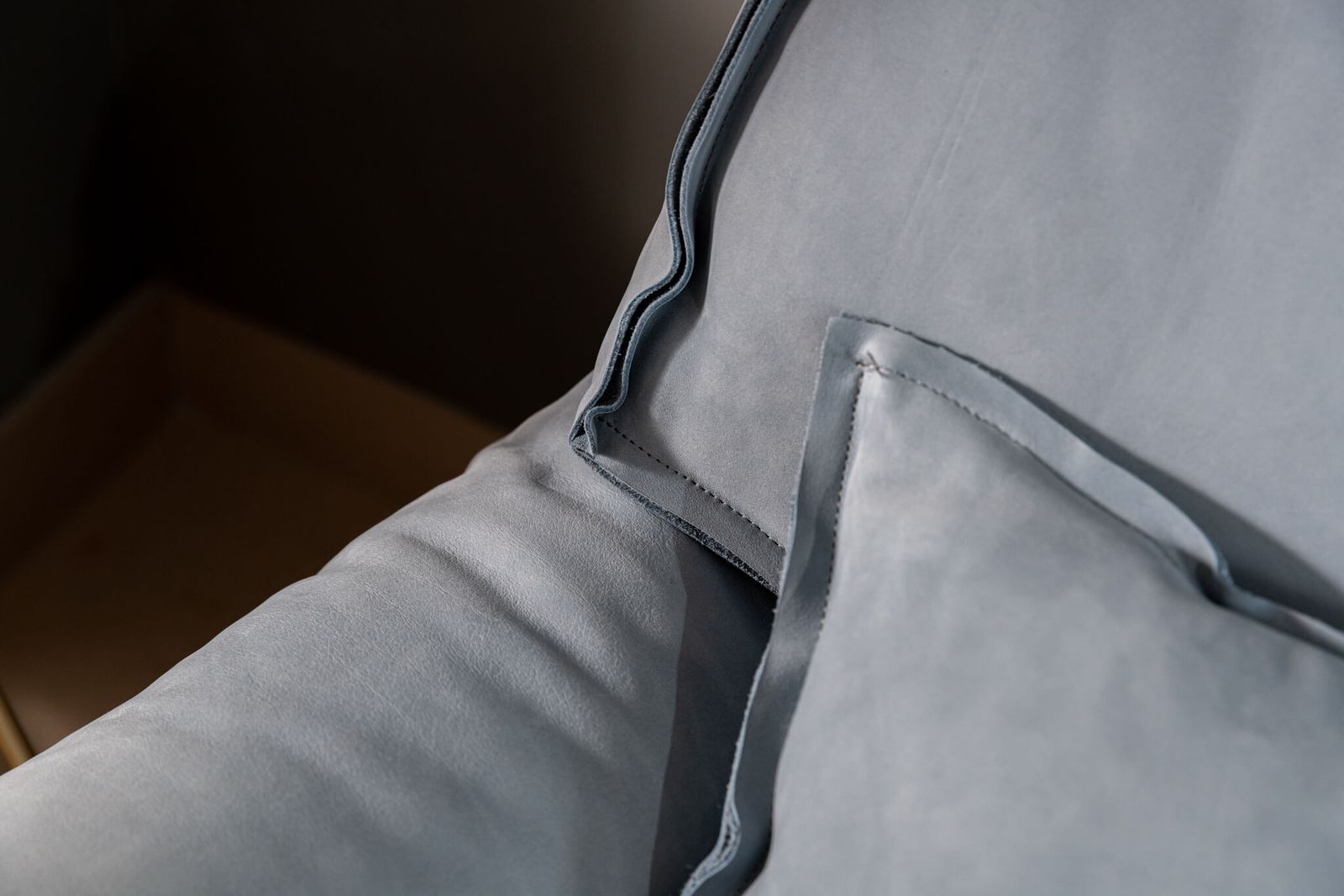 Baxter Диван с подушками Housse 265 Kashmir Azure от Baxter — в интерьере