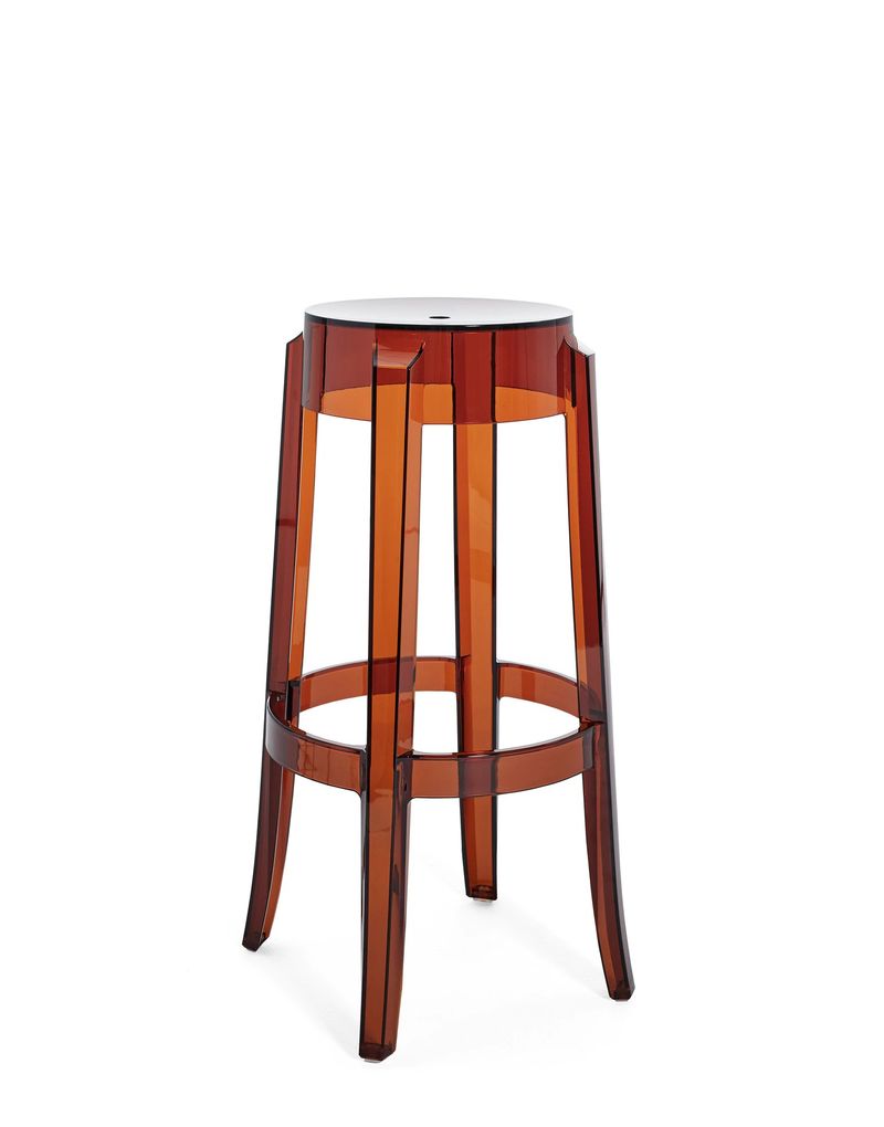 Kartell Барный стул Charles Ghost CRYSTAL от Kartell