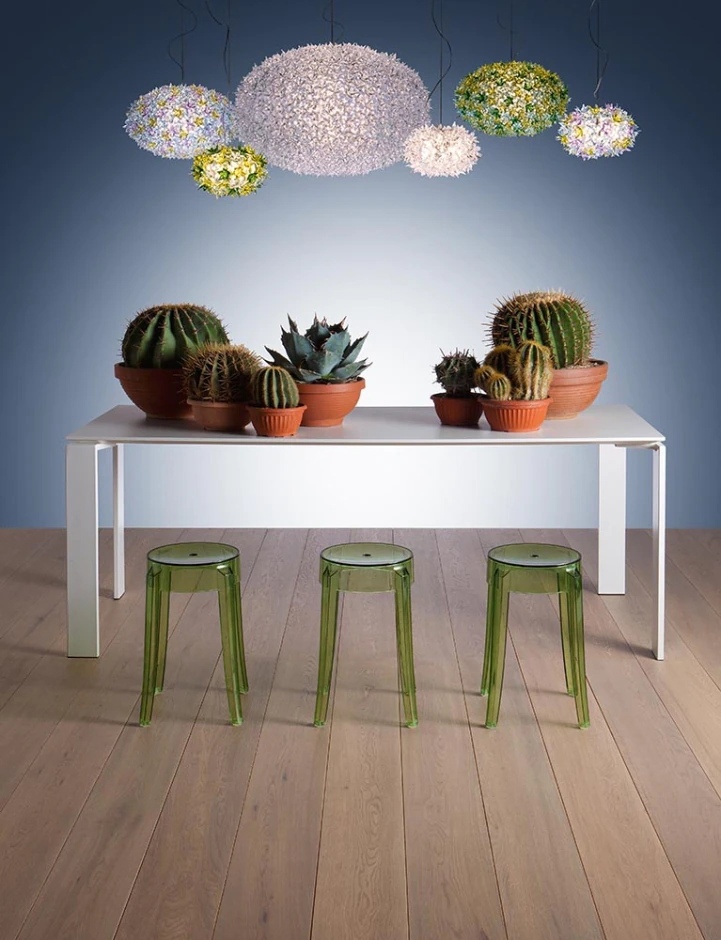 Kartell Барный стул Charles Ghost CRYSTAL от Kartell — в интерьере
