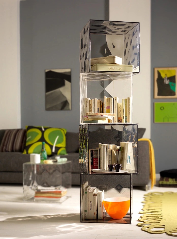 Kartell Стеллаж Optic от Kartell — в интерьере