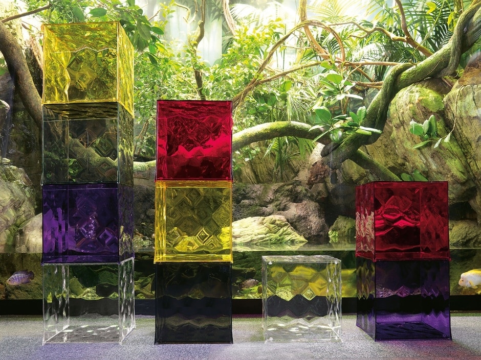 Kartell Стеллаж Optic от Kartell — в интерьере