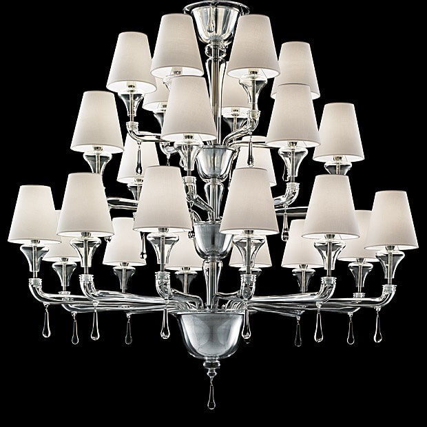 Barovier & Toso Люстра Nevada art. 5549/24 от Barovier & Toso — в интерьере