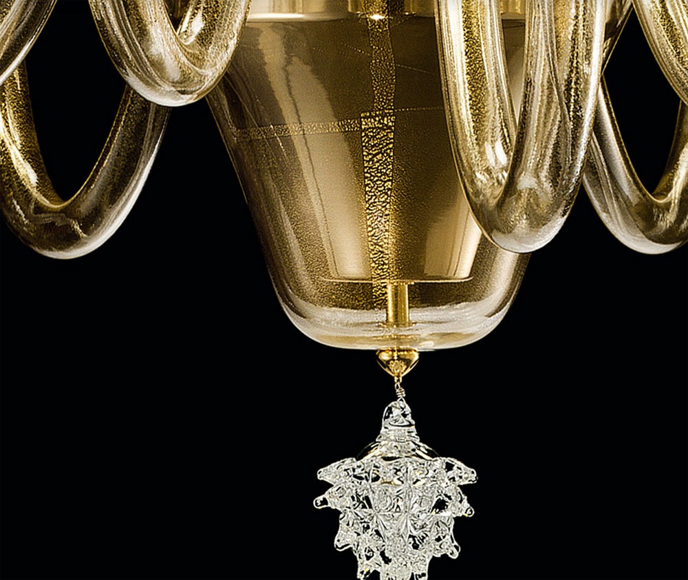 Barovier & Toso Люстра 5562 8 ламп Amsterdam от Barovier & Toso — в интерьере