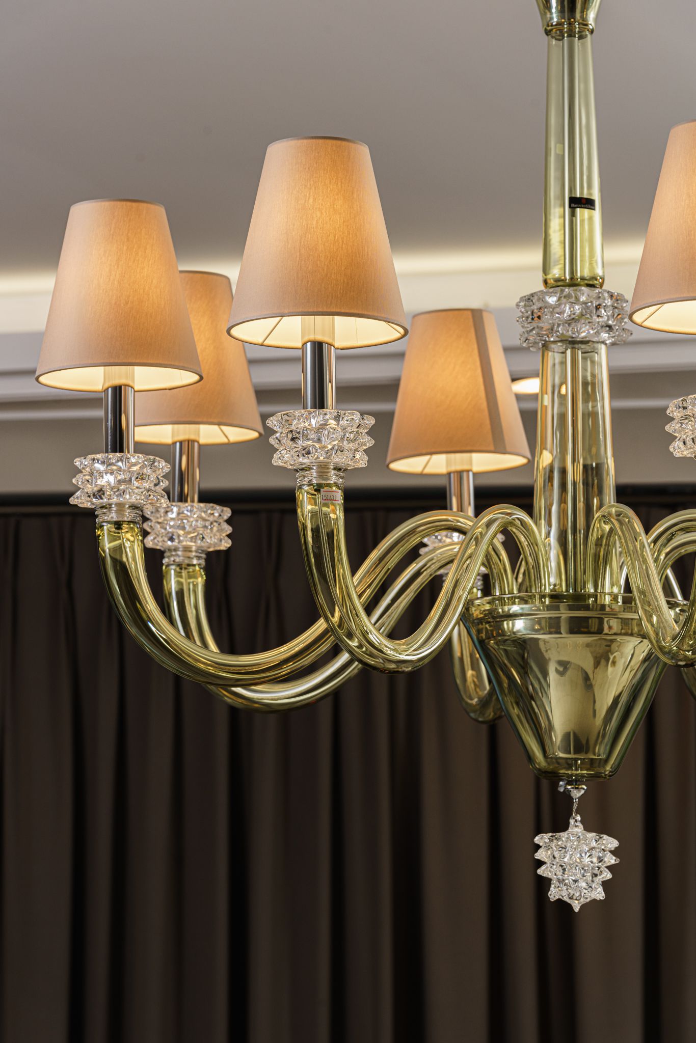 Barovier & Toso Люстра 5562 8 ламп Amsterdam от Barovier & Toso — в интерьере