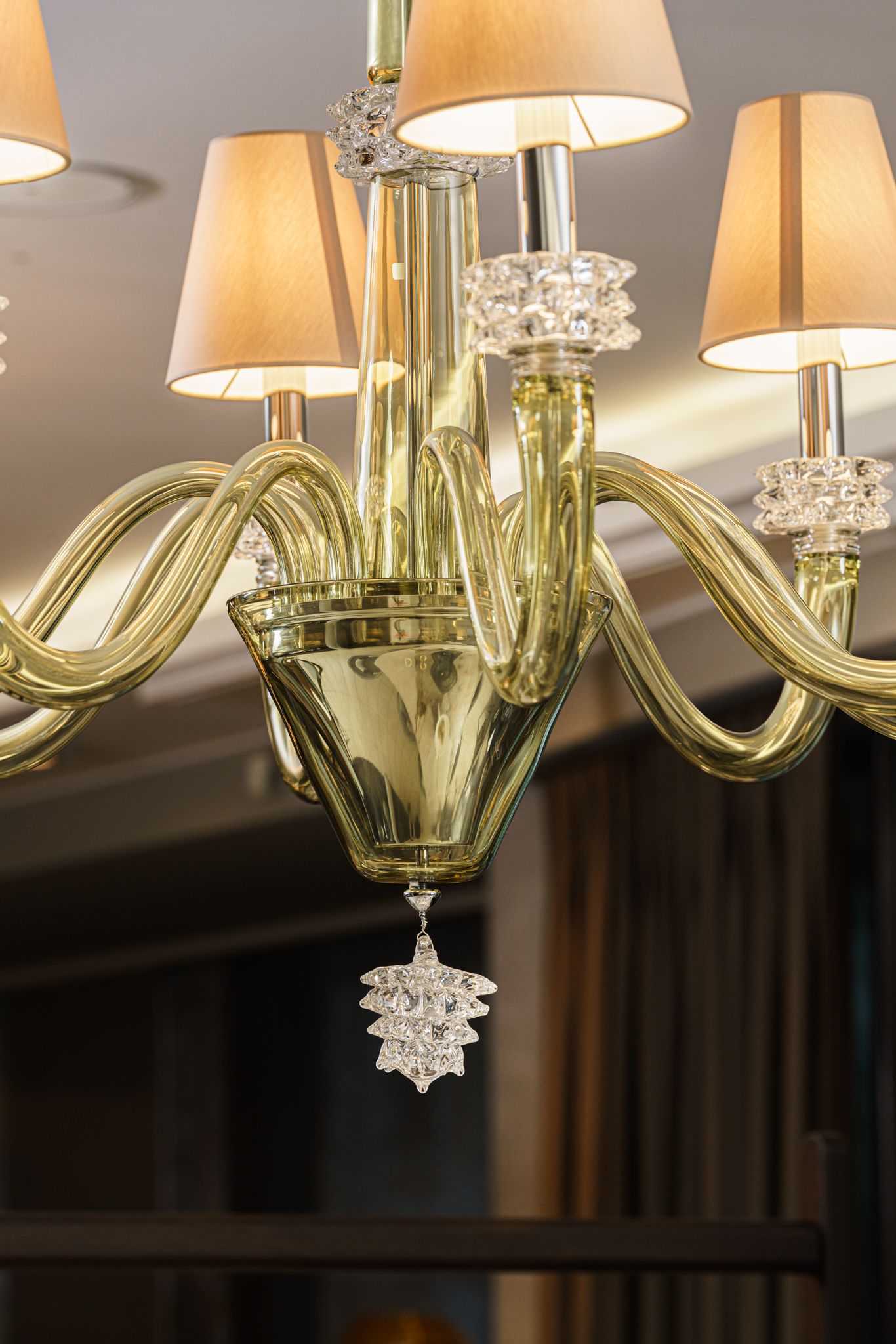 Barovier & Toso Люстра 5562 8 ламп Amsterdam от Barovier & Toso — в интерьере