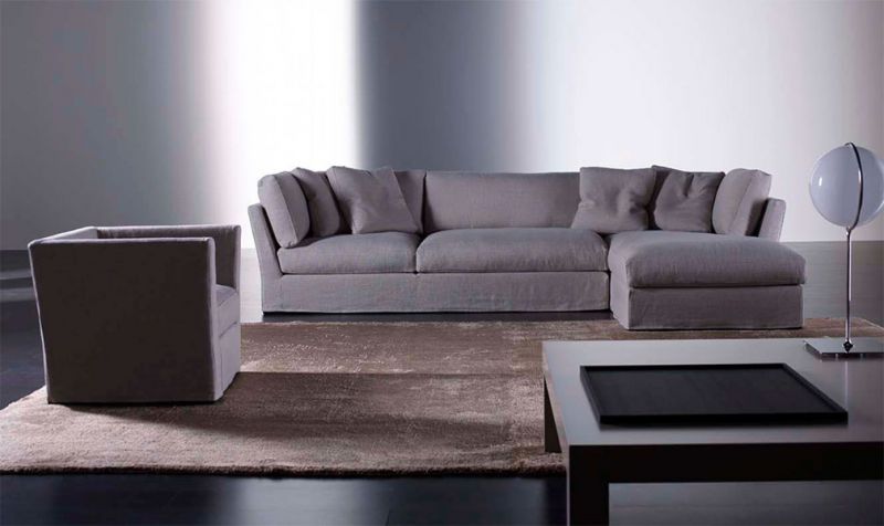 Meridiani Диван Queen от Meridiani — в интерьере