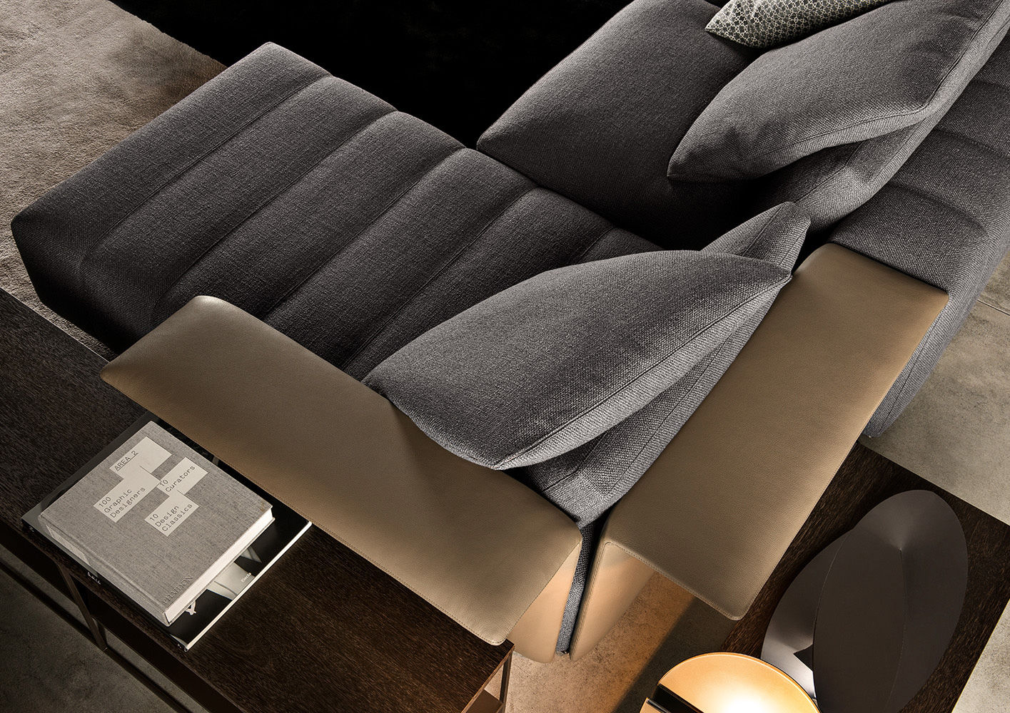 Meridiani Диван Freeman от Meridiani — в интерьере