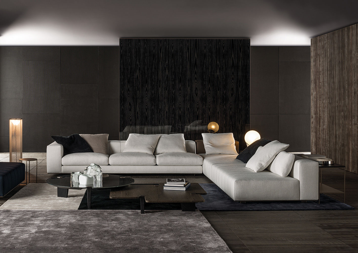 Meridiani Диван Freeman от Meridiani — в интерьере