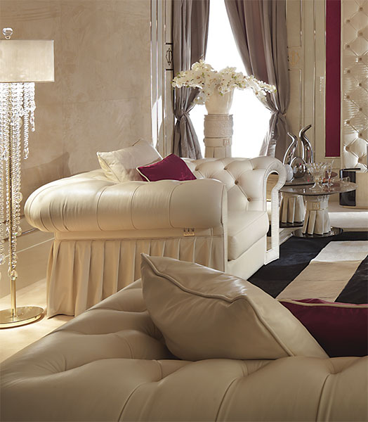 Turri Spa Кушетка Couture от Turri Spa — в интерьере
