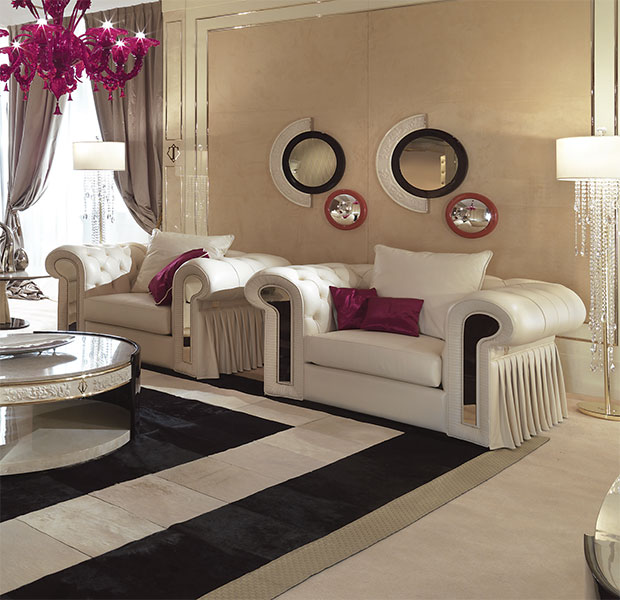 Turri Spa Кушетка Couture от Turri Spa — в интерьере