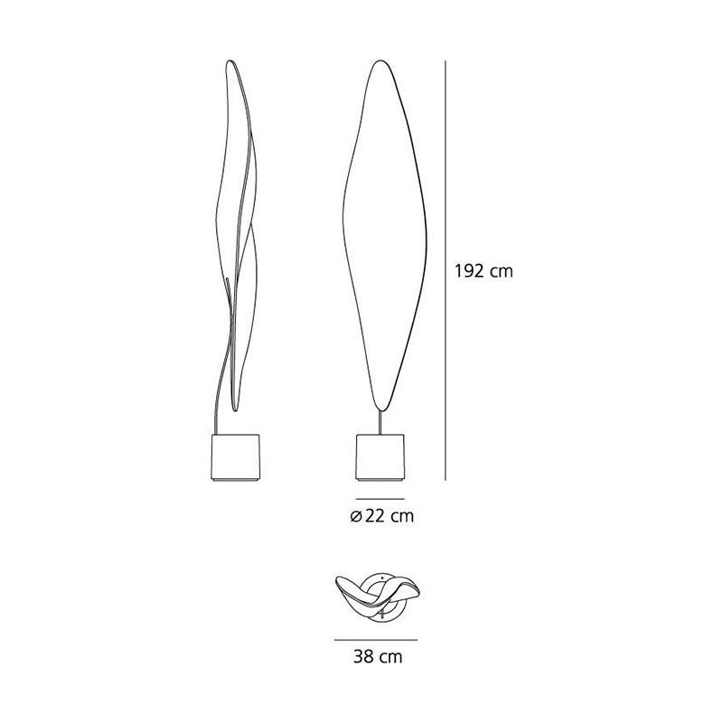 Artemide Настольная лампа Cosmic Leaf от Artemide