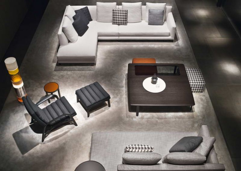 Minotti Диван Allen от Minotti — в интерьере