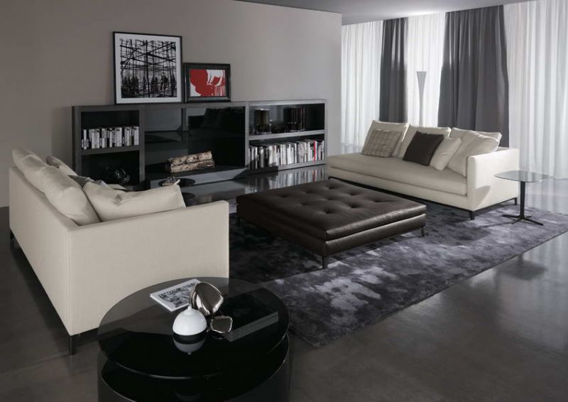 Minotti Диван Andersen Slim 90/103 от Minotti — в интерьере
