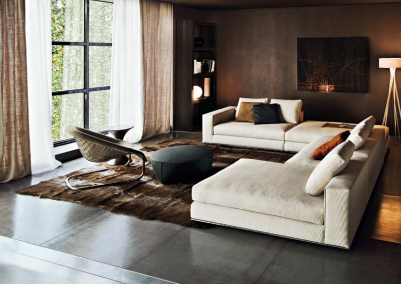 Minotti Диван Hamilton от Minotti — в интерьере