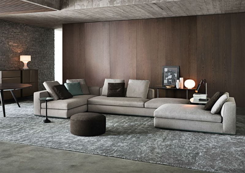 Minotti Диван Powell от Minotti — в интерьере
