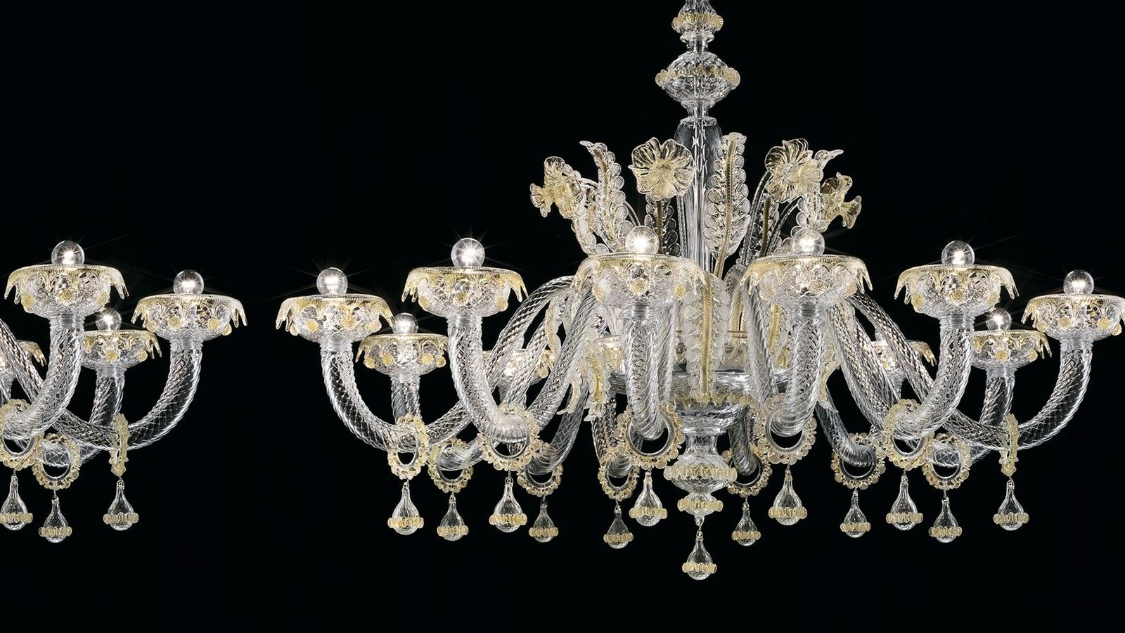 Barovier & Toso Люстра Agadir от Barovier & Toso — в интерьере