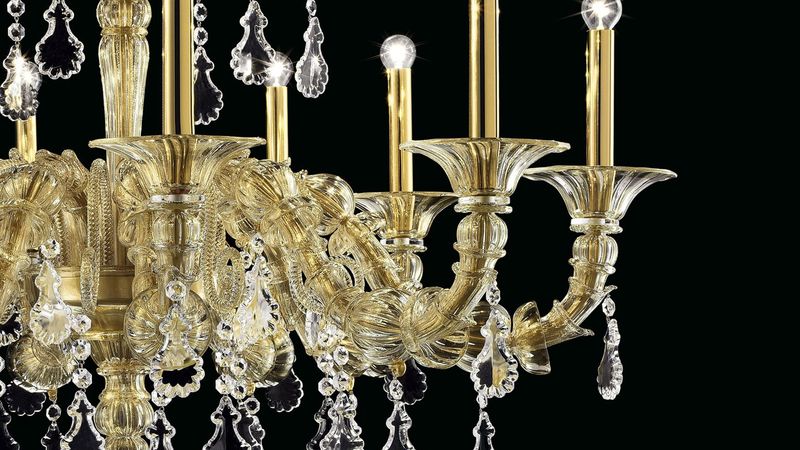 Barovier & Toso Люстра Baikal от Barovier & Toso — в интерьере