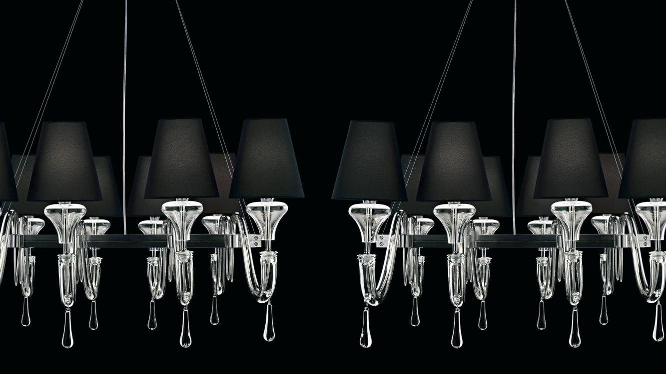 Barovier & Toso Люстра Domo Maryland 7037/7038 от Barovier & Toso — в интерьере