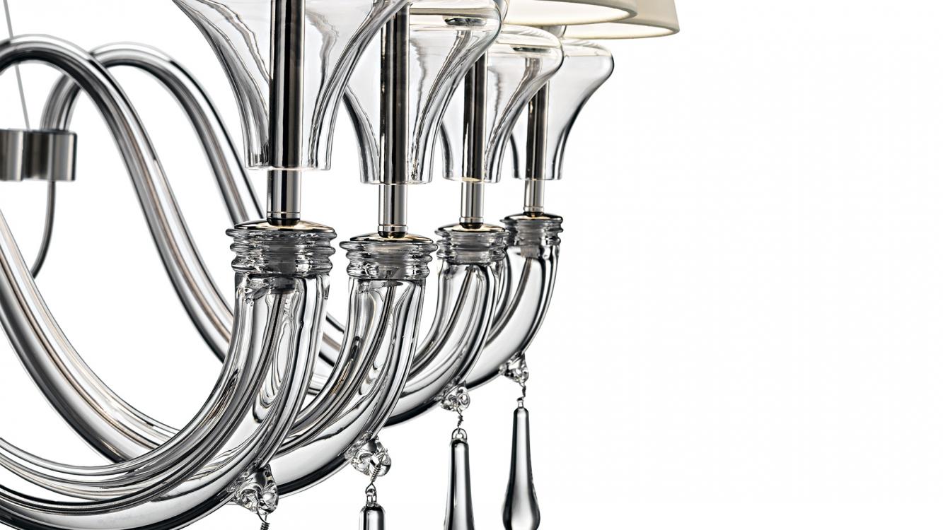Barovier & Toso Люстра Domo Maryland 7037/7038 от Barovier & Toso — в интерьере