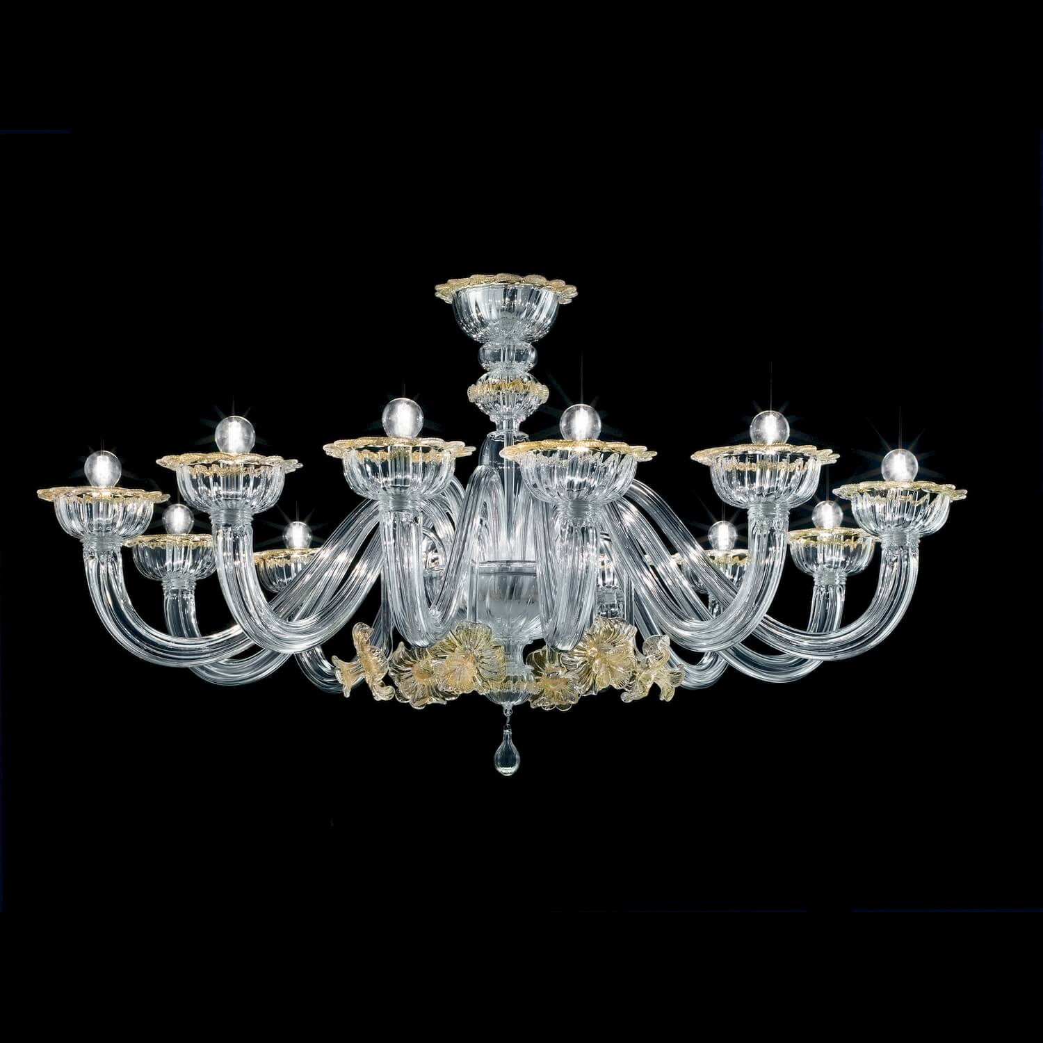 Barovier & Toso Люстра Nekhel от Barovier & Toso — в интерьере