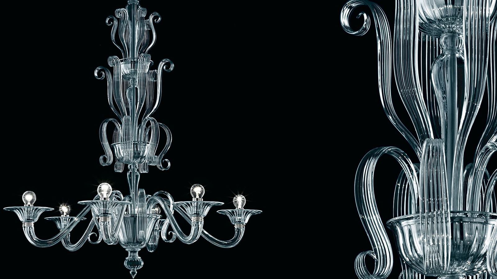 Barovier & Toso Люстра Redon от Barovier & Toso — в интерьере