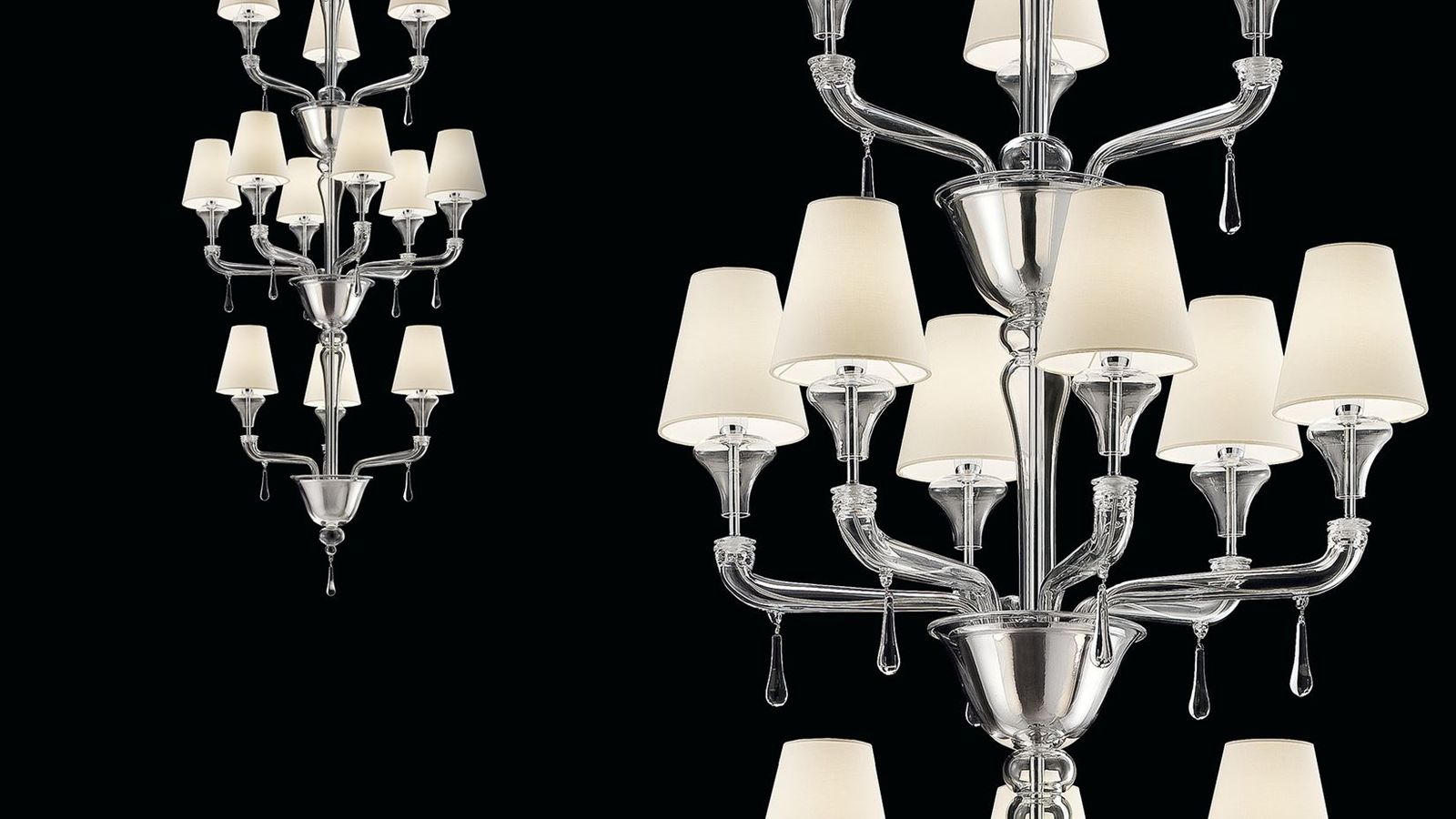 Barovier & Toso Люстра Torpedo Nevada от Barovier & Toso — в интерьере