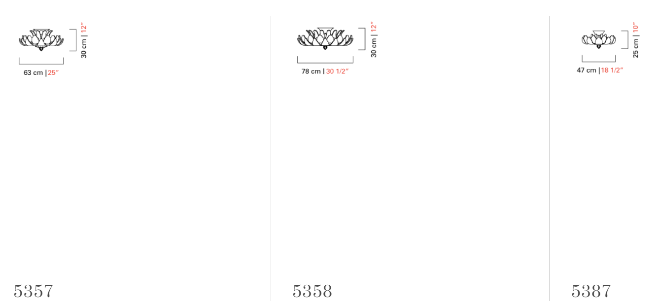 Barovier & Toso Потолочный светильник Rex 5357 от Barovier & Toso