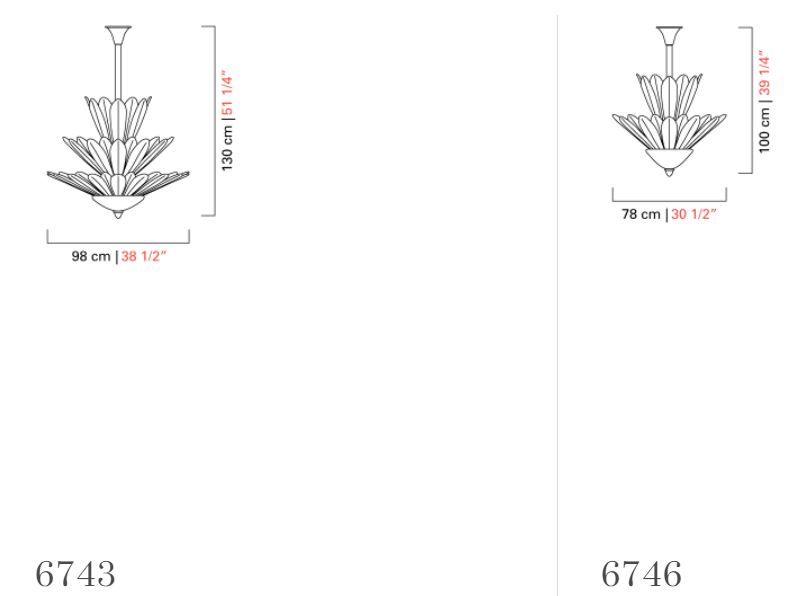 Barovier & Toso Подвесной светильник Spade от Barovier & Toso