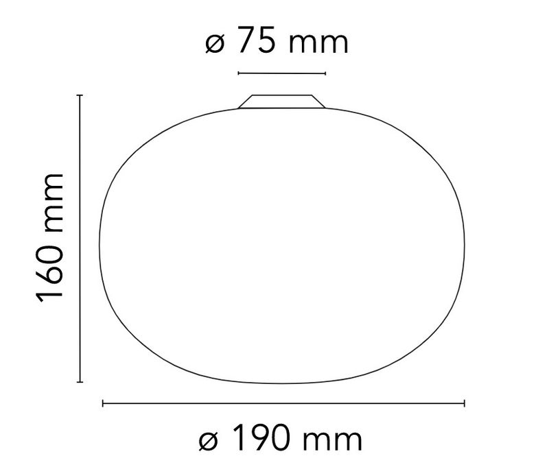 Flos Потолочный светильник Glo-Ball Ceiling/Wall Zero от Flos