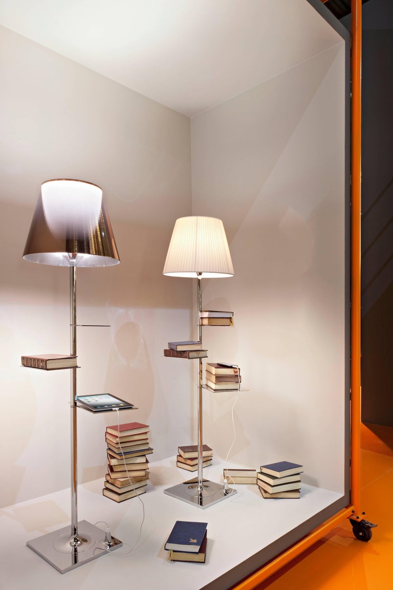 Flos Торшер Bibliotheque Nationale Aluminized Bronze от Flos — в интерьере