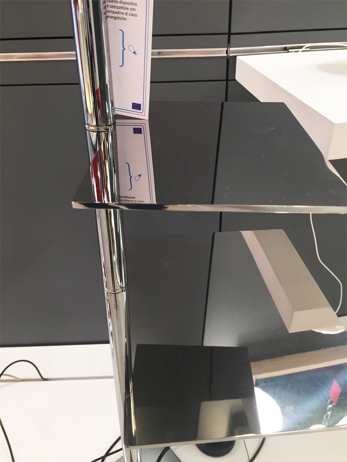Flos Торшер Bibliotheque Nationale Aluminized Bronze от Flos — в интерьере