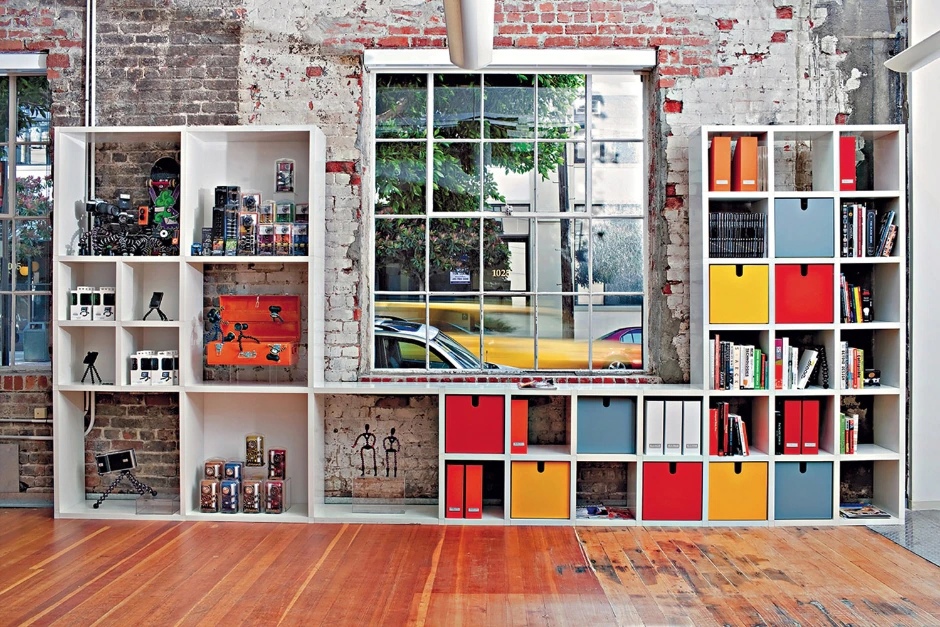 Kartell Стеллаж Polvara от Kartell — в интерьере