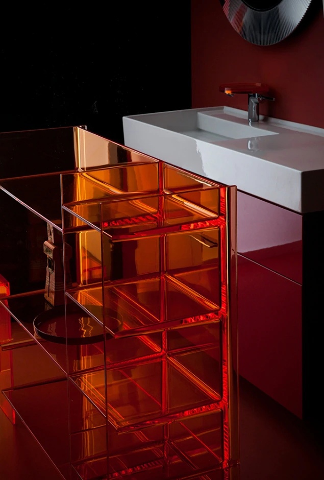 Kartell Стеллаж Sound-Rack от Kartell — в интерьере
