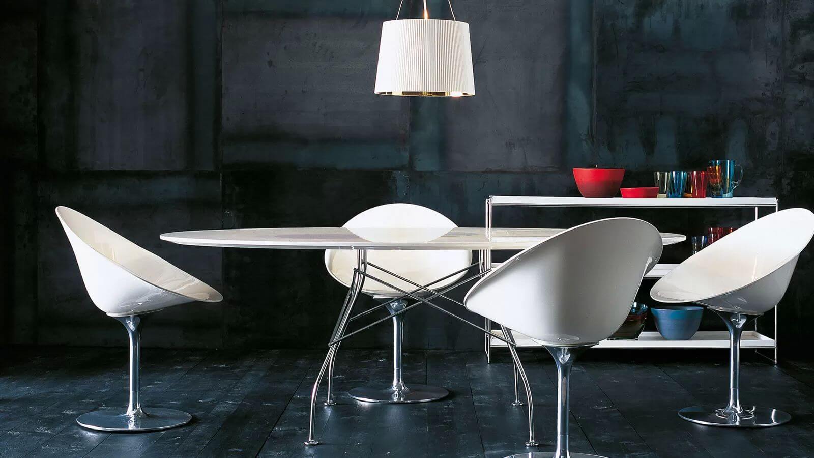 Kartell Стол Glossy от Kartell — в интерьере