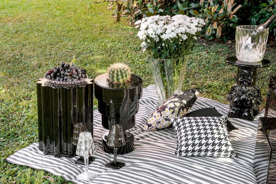Kartell Табурет Colonna от Kartell — в интерьере