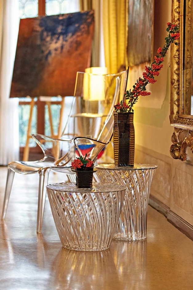 Kartell Табурет Sparkle от Kartell — в интерьере