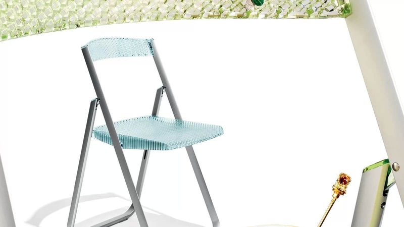 Kartell Складной стул HoneyComb от Kartell — в интерьере