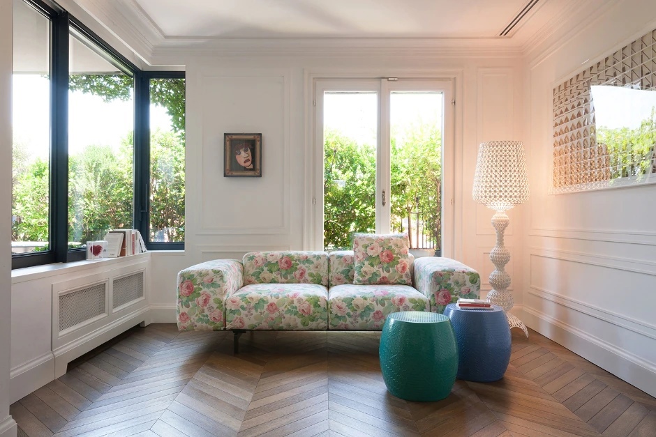 Kartell Пуф Roy от Kartell — в интерьере