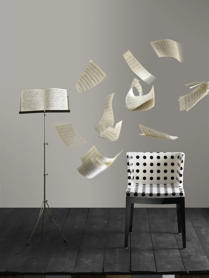 Kartell Стул Mademoiselle от Kartell — в интерьере