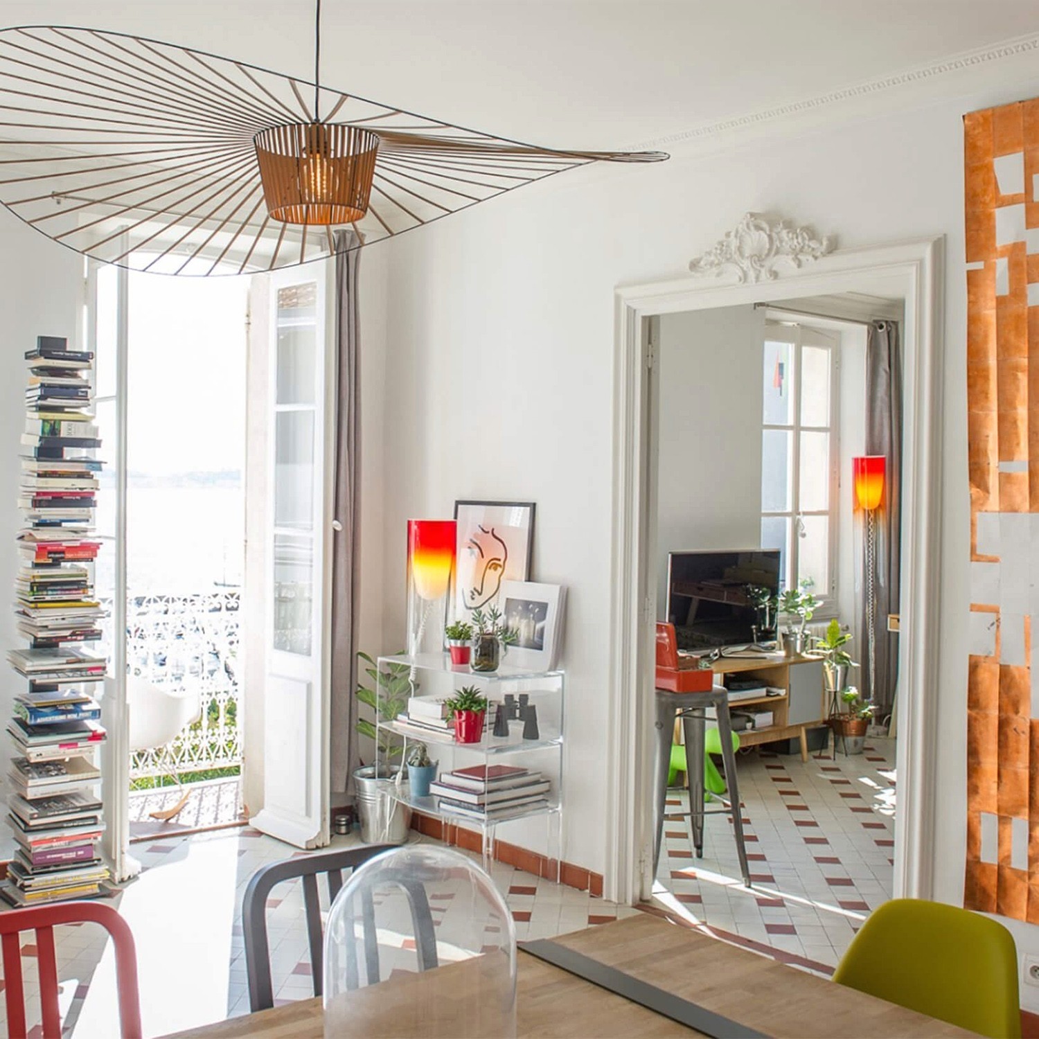 Kartell Торшер TOOBE от Kartell — в интерьере