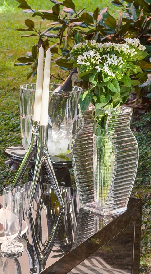 Kartell Ваза I SHINE blu от Kartell — в интерьере