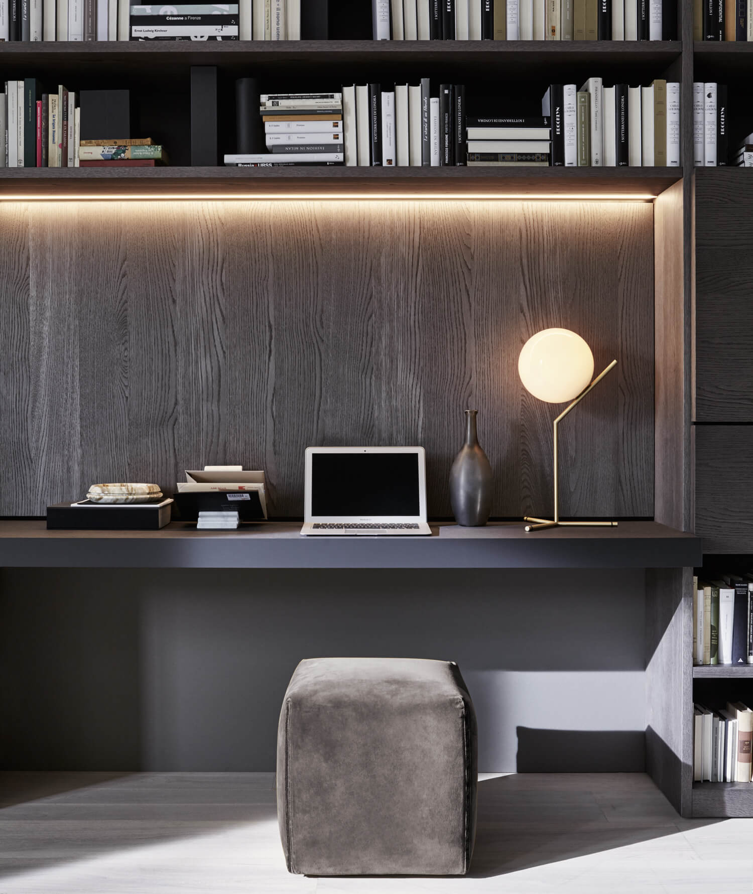 Molteni&C Композиция под ТВ 505 от Molteni & C — в интерьере