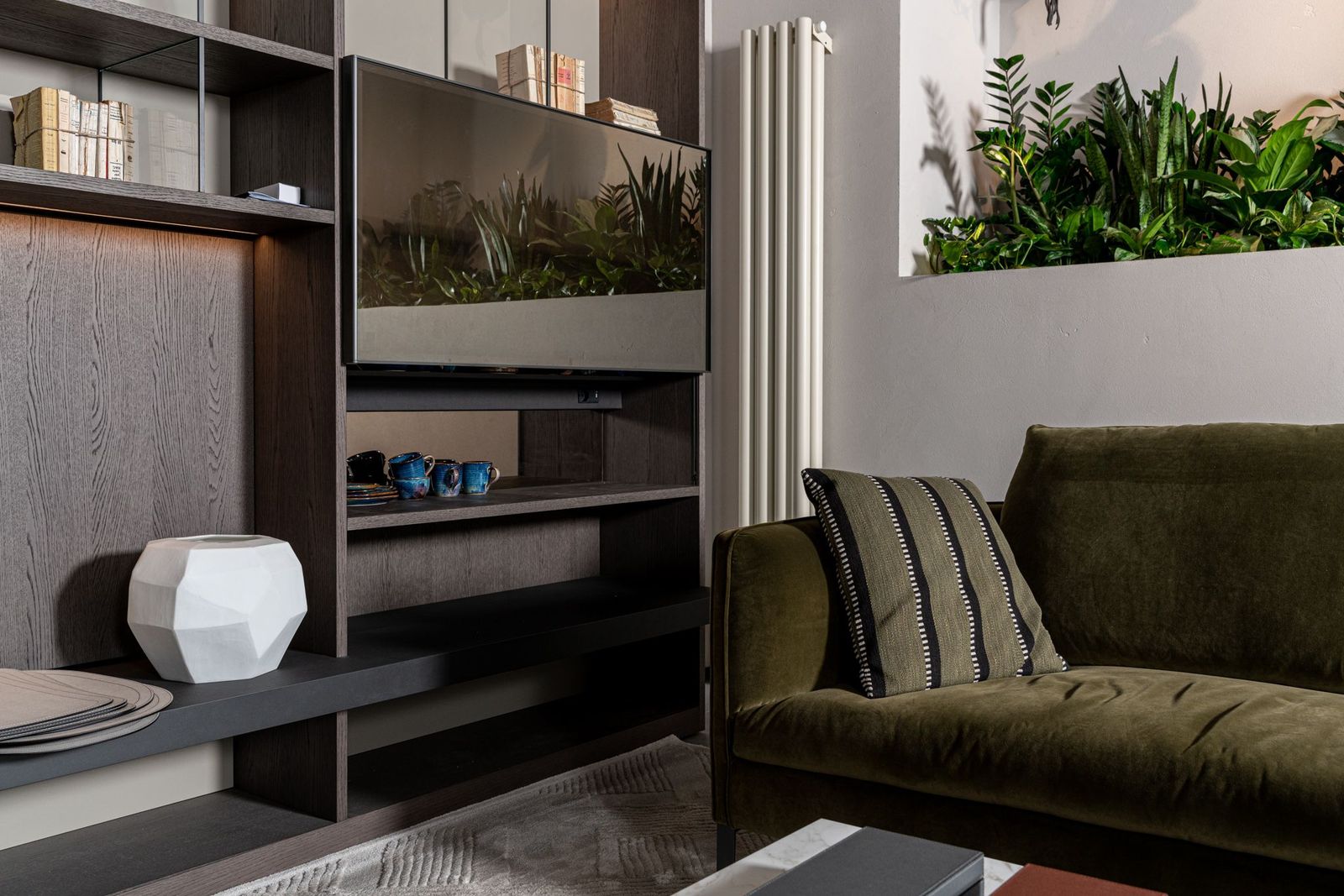 Molteni&C Композиция под ТВ 505 от Molteni & C — в интерьере